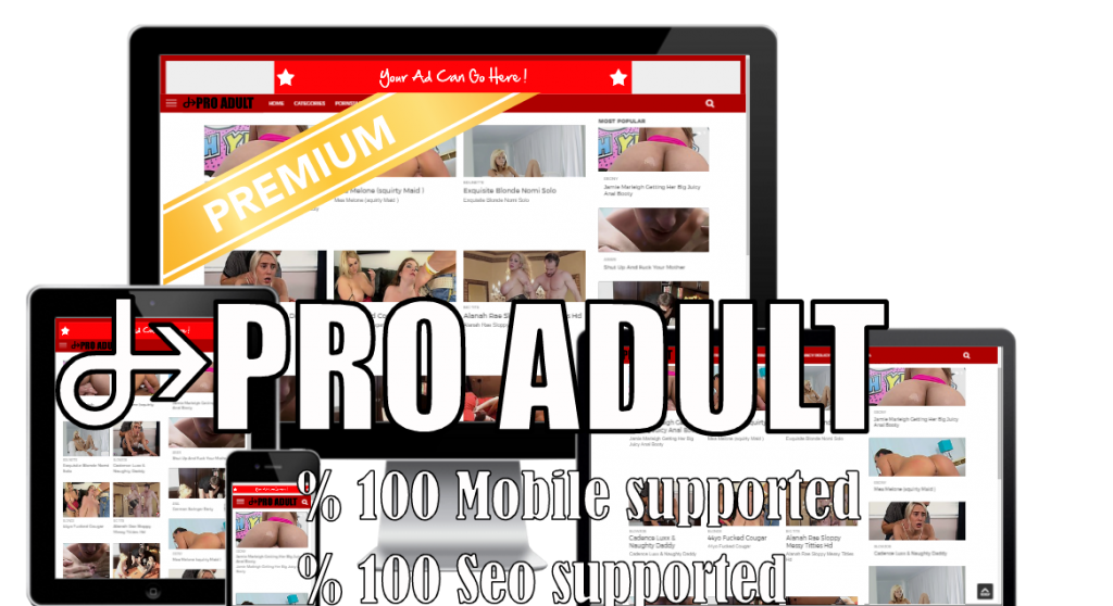 FREE Premium Wordpres Responsive Adult XXX Video Theme – Pro Adult Magazine